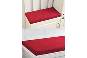 Xpnit Cojín de banco de jardín para interiores y exteriores, 2 3 plazas, 3/5 cm, cojín de banco de 100/120/150/180 cm, cojín de asiento de asiento giratorio de patio