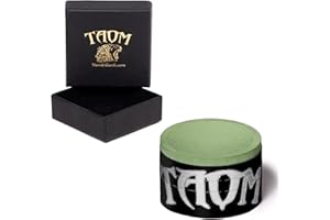 TAOM V10 Billiard Pool Cue Premium Chalk Green in Branded Box