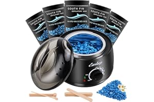 EASKEP Wax Kit zur Haarentfernung Intelligente Temperaturregelung Wachsmaschine mit Hartwachsperlen