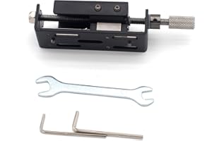 RATTMMOTOR Fresa CNC Macchina per incisione asse Z pista di sollevamento modulo vite regolabile messa a fuoco laser staffa in metallo solido