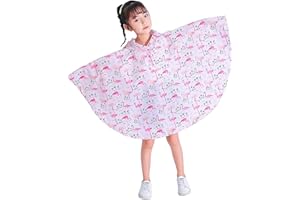 Gaga city dziecięca peleryna przeciwdeszczowa, ponczo przeciwdeszczowe, kurtka przeciwdeszczowa z kapturem, wodoszczelna peleryna przeciwdeszczowa dla chłopców i dziewczynek w wieku 1-12 lat