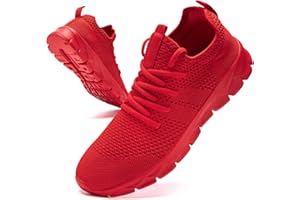 Oltyutc Mens Trainers Running Walking Mesh Slip On Shoes Lightweight Comfortable Badminton Gym Tennis Sneakers Athletic