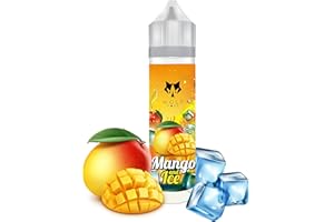 WOLF VAPE WOLF Aroma Concentrato 20ml Mango Ice (Singola Unità) Aroma da Diluire Made in Italy Flacone Chubby 60ml