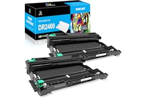 LeciRoba DR2400 do Brother DR-2400 toner do Brother DCP-L2530DW L2510D L2537DN L2550DN HL-L2350DW L2310D L2357DW L2370DN L2375DW MFC-L2710DW L2710DN L2730DW L2750 DW (2 sztuki)