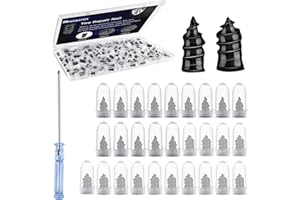 NACHLYNN 30 Pcs Tire Repair Nails Self-Tapping Screw Rubber Screw Fast Tool Self-Service Tire Repair NAI for Car Motorcycle Truck