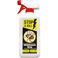 STOP & KILL Anti Bettwanzen Spray 500ml | Mittel gegen Bettwanzen | für Matratzen, Betten und Polstermöbel mit…
