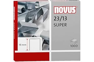 Novus 23/13 SUPER Pack d'agrafes 1000agrafes - Agraphes