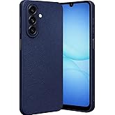 Coverzone Samsung Galaxy A17 5G ile uyumlu Kılıf Deri G&ouml;r&uuml;n&uuml;ml&uuml; Thermax Silikon kılıf Kamera Korumalı Kompakt Tasarım Galaxy 
