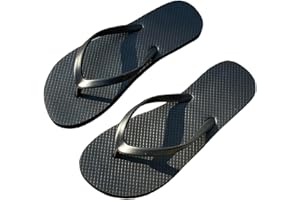 JiaYouLC Unisex Flip Flops Rubber Flatform Beach flipflops Slip-Resistant Flat Flip-Flop for Shower Swimming Pools