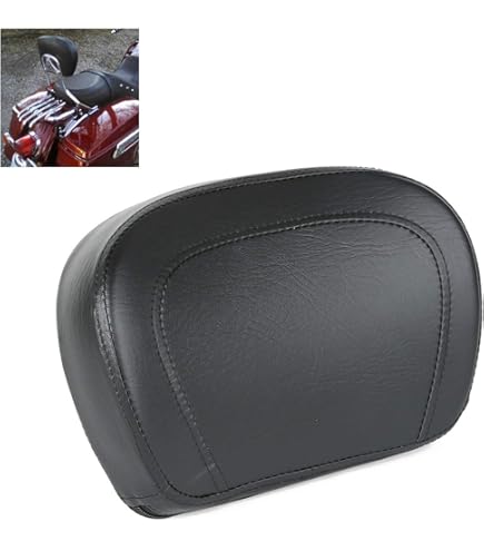 Cuscino Schienale Moto Per Harley Sportster XL 883 E 1200 - Comodo E Facile Da Montare - Foto 14
