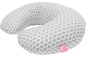 MOTHER HOOD Motherhood Stillkissen ergonomisch, Öko-Tex Standard 100, grau Classic 2020