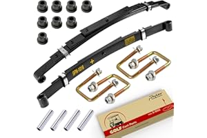 Roykaw Hinteres Robustes Blattfeder-Set für EZGO TXT ab 1994, 4 Blatt