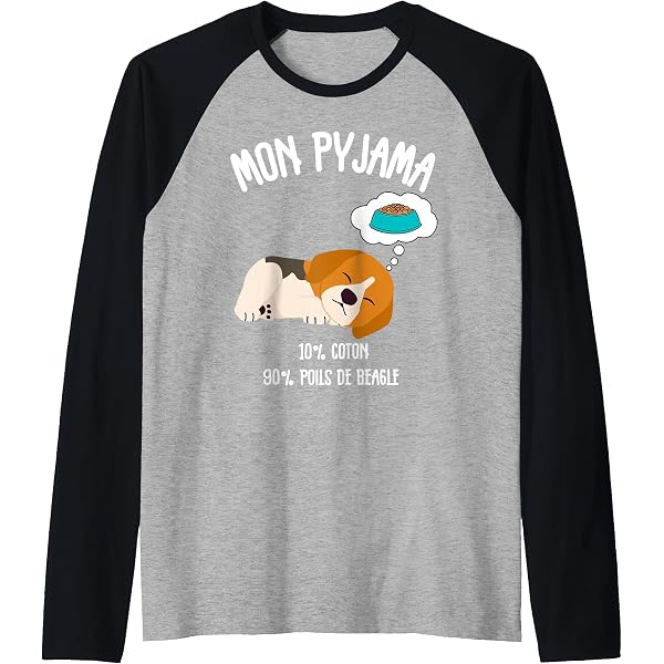 Pyjama Humour Beagle - Sweatshirt Cadeau Pour Fans De Chiens - Homme, Femme, Enfant - Coupe Classique