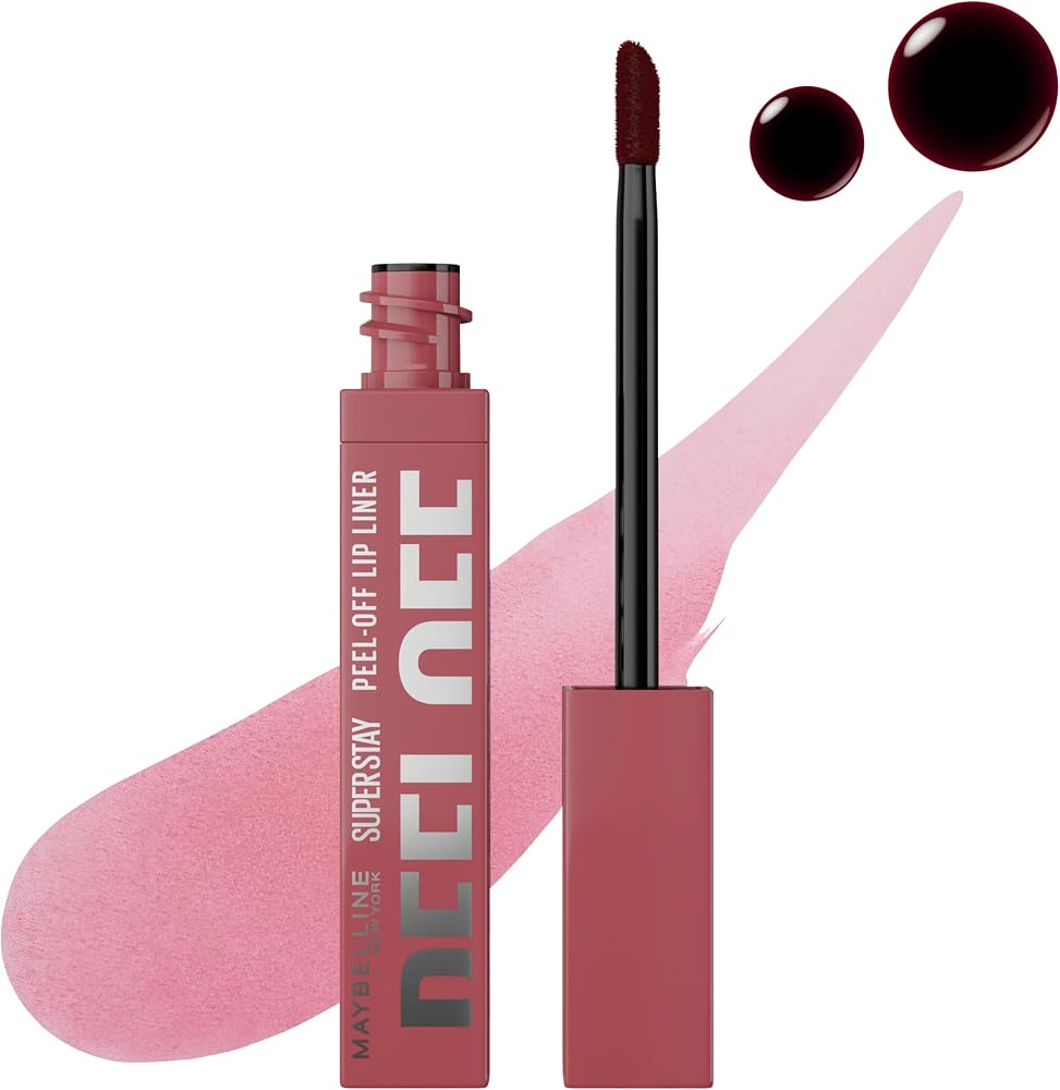 Maybelline New York Super Stay Peel Off Soyulabilen Dudak Tinti - 24 Saate Kadar Kalıcı Dudak Renklendirme - 02 Haze