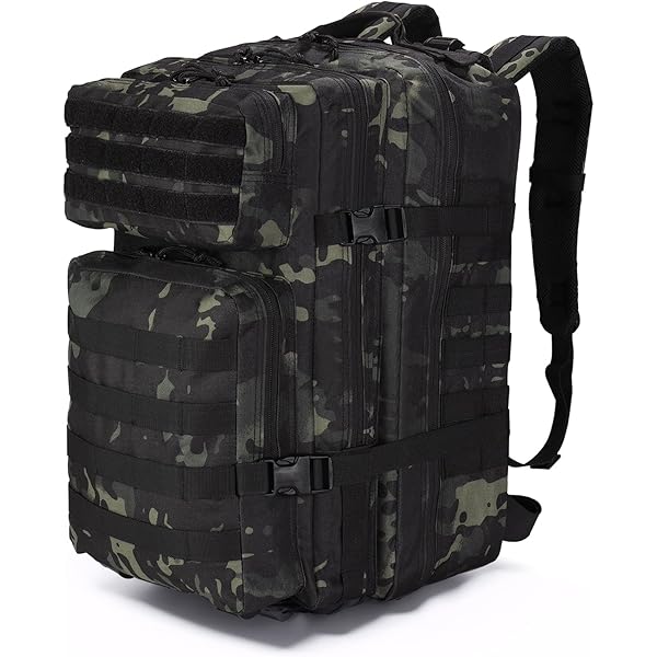 Grande Capacà 30l/50l Zaino Milare Maschile Tattico Esterno - Foto 11