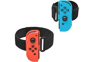 FASTSNAIL [2 pezzi] Just Dance2022 2021 2020 Switch BraccialeAdventure Fit Strap per Nintendo Switch JoyCon e modello OLED, cinturino da polso cinturino cinturino sportivo cinturino cinturino per interruttore