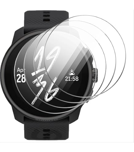 savvies 3 Pezzi Pellicola Protettiva Vetro per Suunto Race S 9H