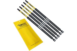 5 x zestaw wkrętaków udarowych SabreCut SCTX20152_5 152 mm T20 TX20 Magnetyczny zestaw bitów udarowych Torx Heavy Duty, kompatybilny z Dewalt Milwaukee Bosch Makita i nie tylko