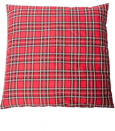 Housse Coussin 40x40 JOTOM Lot De 2 Housses De Coussin Décoratives De Noël à Motif Tartan écossais Classique Et Rustique Pour Décoration De Sofa Canapé 30 X 50 Cm (Vert Et Noir