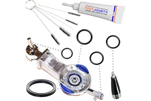 1001JOINTS KIT 5 JOINT COMPLET ENTRETIEN BEC VERSEUR ROBINET DE PRESSION TIREUSE A BIÈRE REMPLACEMENT COMPATIBLE AVEC PERFECTDRAFT HD3720 HD3620 HD3610 HD3600 ETC…