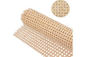 Yjkedfh Sangle Cannage Rotin Rouleau 150x50cm Rouleau De Sangle De Canne en Rotin Naturel pour Bricolage Armoire Chaise Meuble, Tissu en Rotin À Mailles pour Meubles Chaise Armoire Plafond