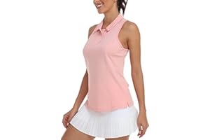 MoFiz Camiseta Tirantes Mujer Polo Sin Mangas Tanktops Ddeportivos T Shirt Golf Tops