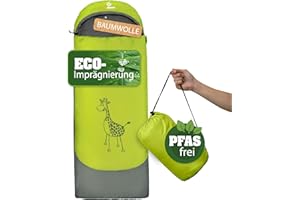 outdoorer Dream Express Sac de couchage pour enfant avec doublure en coton