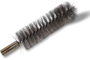 Ecouvillon INOX Condenseur | Ø 25 mm | Raccord laiton taraudé M6 femelle | Torsade en acier galvanisé | Brosse nettoyage paroi tube alésage | Kibros 4TCI25