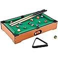 Beauenty Mini Tabletop Pool Set Children Tabletop Ball Game 21pcs Miniature Billiard Set For Kids Adults