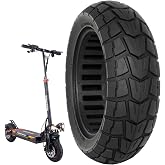 Pneu Solide 10x2.7-6.5 Pour Trottinette Électrique - Tout-Terrain, Antidérapant, Compatible Kugoo, Dualtron, Speedway... - 1 Pneu (Sans Chambre) - 7