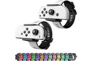 ZAONOOL Verbesserte Silikon Armbänder für Just Dance 2024 2023 2022 2021 2020 Switch