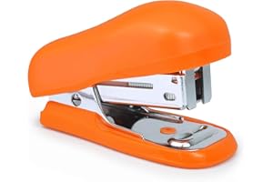 Rapesco 1410 Bug Mini Stapler, 12 Sheet Capacity, Orange