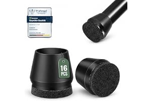 VABNEER 16 styck 18–20 mm Runda filttoppar för stolben med filtglidare