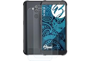 Bruni Schutzfolie kompatibel mit AGM X3 Folie, glasklare Displayschutzfolie (2X)