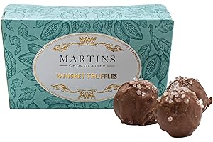 MARTINS CHOCOLATIER Martin's Chocolatier Ballontine au chocolat 200 g | Truffes à whisky | Boîte cadeau faite à la main
