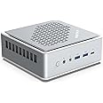 Mini PC Intel Core i5-11320H avec processeur Quad-Core avec 16 Go DDR4 / 512 Go SSD Mini PC de Bureau avec Windows 11 Pro, HD