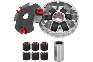 Variator Roller Kit, Racing Variator Kit Heat Dissipation High Performance Replacement for GY6 139QMB Based Engine