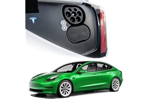Shop4EV Nasadka ochronna z przyłączem DC Tesla Model S / 3 / X/Y * – elastyczna osłona z wytrzymałej gumy, do ochrony przed wilgocią, brudem i korozją, dokładnie dopasowane akcesoria do samochodu