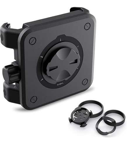 Supporto Manubrio Bici Per Garmin E Smartphone - 2 Pezzi In Silicone, Girevole 360° - Foto 13