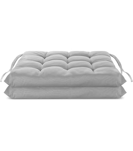 Cuscino per sedia (40 cm) Gaïa Beige pampa - Tessuto decorativo