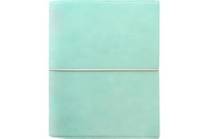 Filofax A5 Domino Soft Organiser, Duck Egg