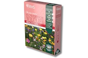 MR FOTHERGILLS Mr Fothergill’s Seeds RHS Seed Mix Shaker Box, Bright Mix, Flowers for Wildlife, Wild Flowers Seeds, 15 Varieties, Covers 20 sq. Meter, Grows up to 90 cm