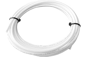 WATER FILTER MAN LTD Tuyau 5 Mètres Réfrigérateur 1/4" Pour Réfrigérateur Style Américain/Osmose Inversé Filtre Eau/Aquariums