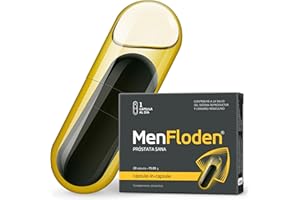 MenFloden - innovación para una próstata sana. Una potente fórmula líquida de triple acción. Cucurbita pepo, Serenoa repens, Flowens®. 1 cápsula al día. Probado en laboratorio (Pack de 1 unidades)
