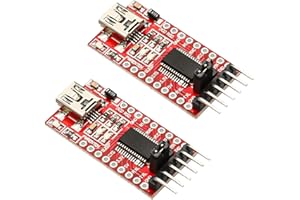 APKLVSR 3.3V 5V FT232RL FTDI Mini USB a TTL Modulo Adattatore Convertitore,FT232RL USB a TTL Adattatore seriale Module per Arduino Mini Port