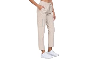 MoFiz Pantaloni Cargo Donna Leggeri Impermeabili Pantaloni da Escursionismo Trekking Pantaloni con Tasca Utility