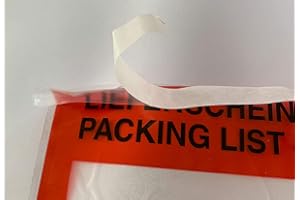 "UMSCHLAG-DISCOUNT" umschlag-discount – Sobres rojos de plástico portadocumentos, para recibos de entrega, facturas, notas de devolución & Co - 100 unidades de fundas autoadhesivas - dimensiones de 240x180 mm (DIN C5)