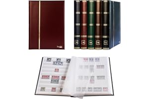 PROPHILA COLLECTION Prophila Leuchtturm classificatori 60 pagina bianco, rosso colori