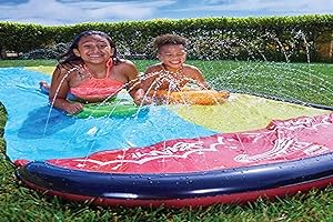 Wham-O 64120 Slip and Slide Double Wave Rider With Boogies, White