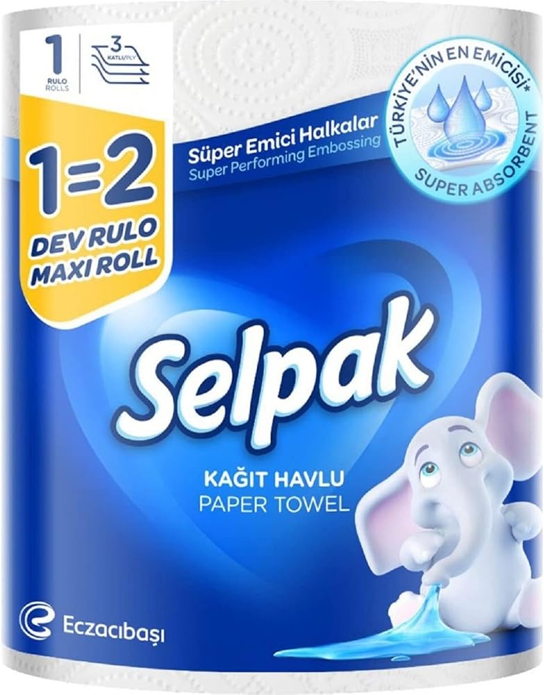 Selpak Kağıt Havlu Dev Rulo 1=2